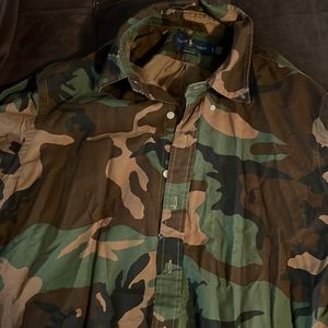 Ralph Lauren Camo button up